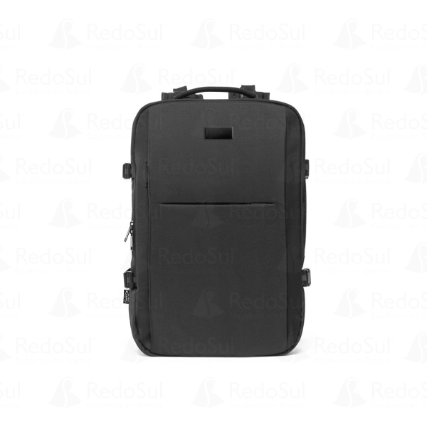  Mochila de viagem personalizada em poliéster reciclado para notebook 17'3